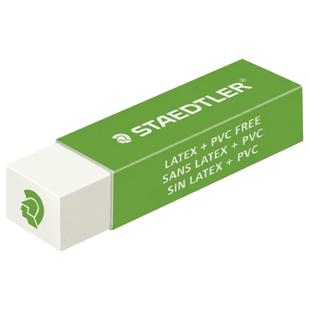 Staedtler Eraser White with Marshead Green