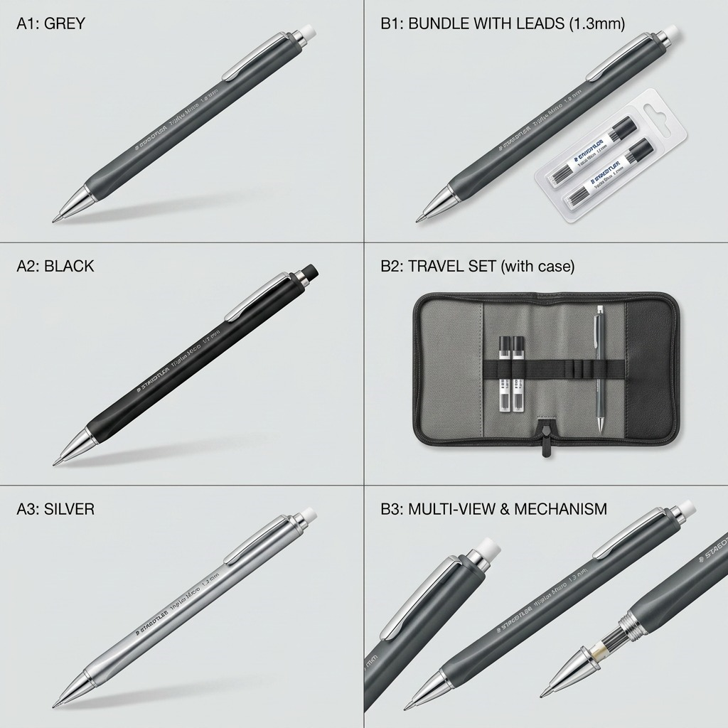 Staedtler Pencil Mechanical 0.5 MM 3/PK