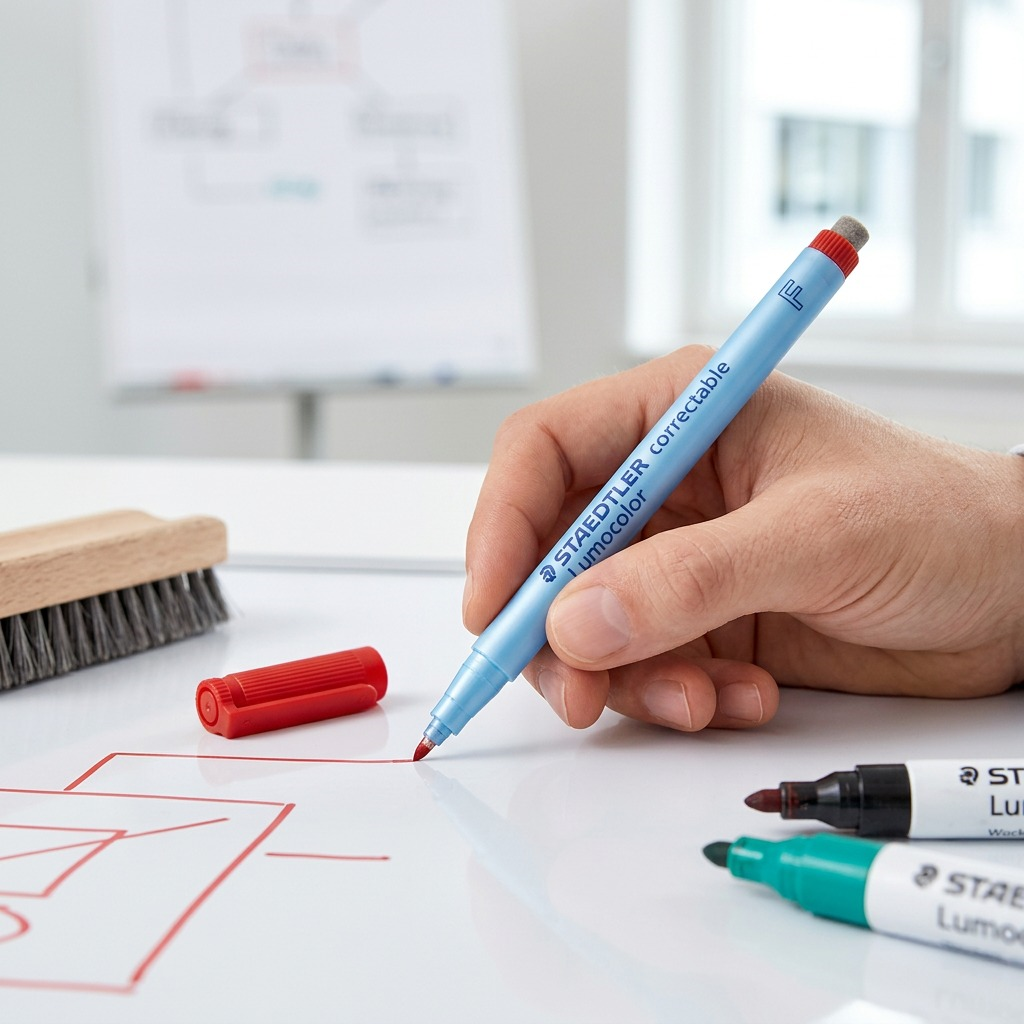 Staedtler Marker Lumocolor Erasable Fine
