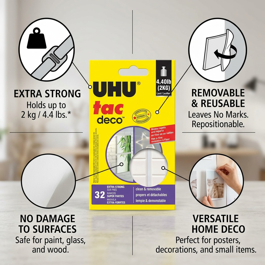 Staedtler-Mars UHU Patafix Deco 32-Pack