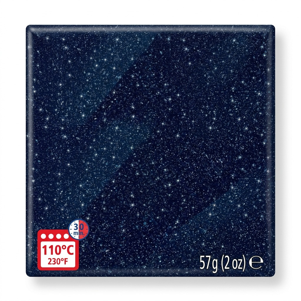 Staedtler Modelling Clay Fimo Effect Galaxy Blue 57g (2 oz)