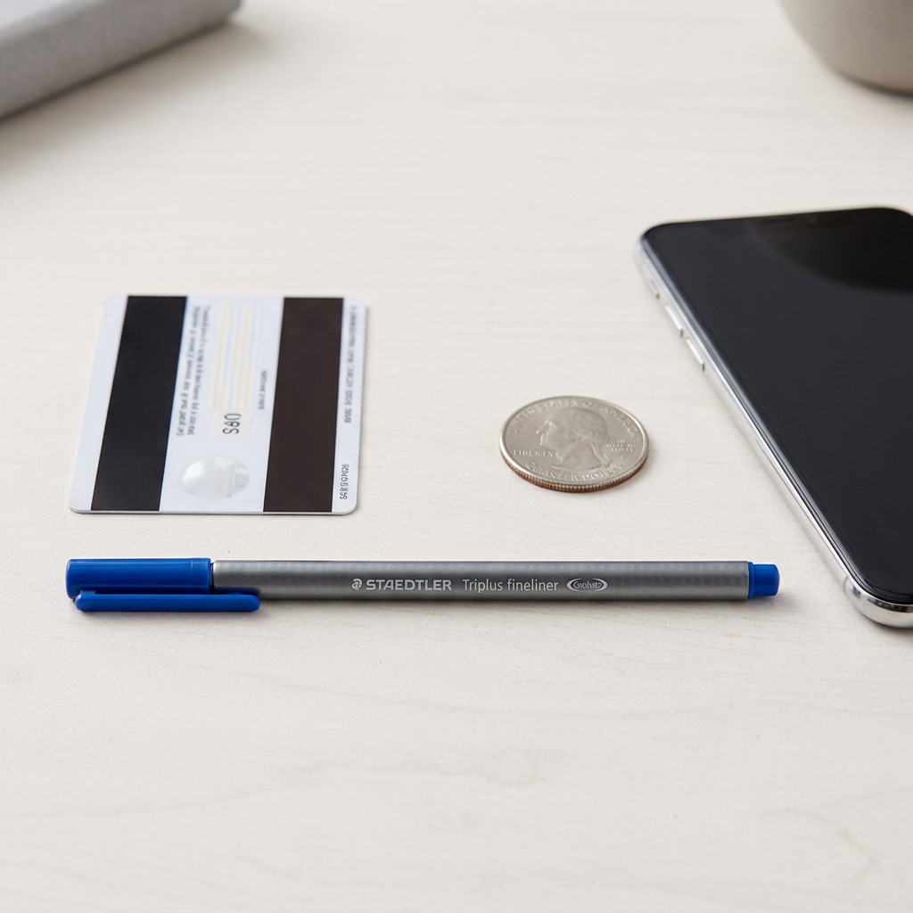 Staedtler Marker Triplus 0.3mm Blue
