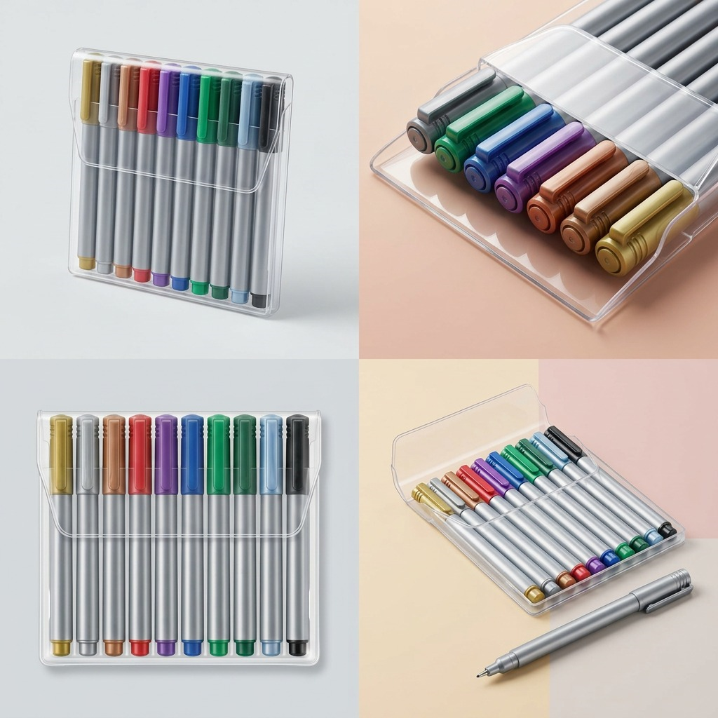Staedtler Marker Metallic Pen 10-Pack 1-2 Mm