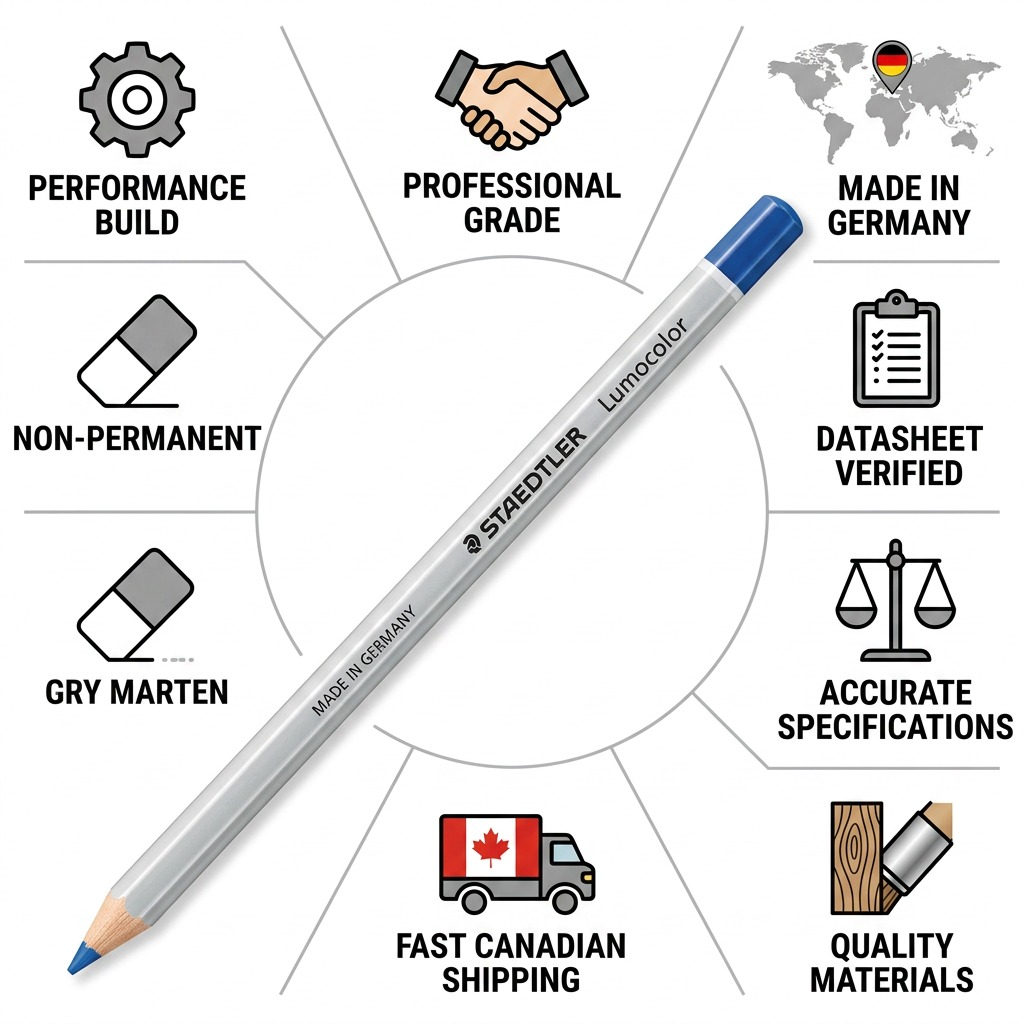 Staedtler Pencil Coloured Omnichrom Blue