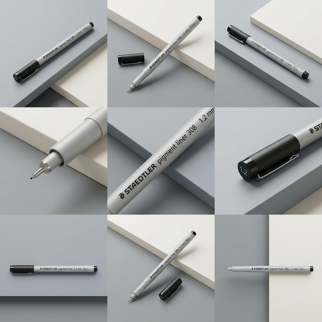 Staedtler Fineliner Pigment Liner 1.2 Mm Black