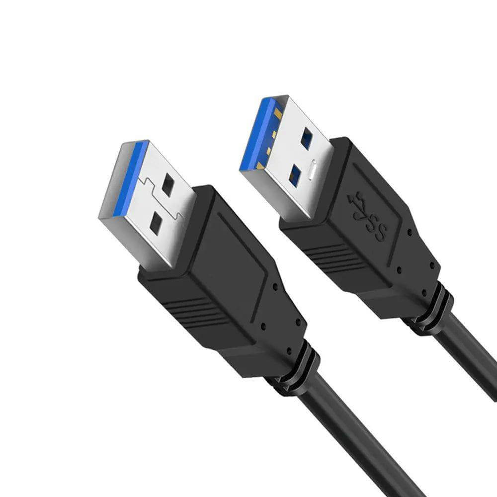 Câble USB 3.0 noir mâle à mâle