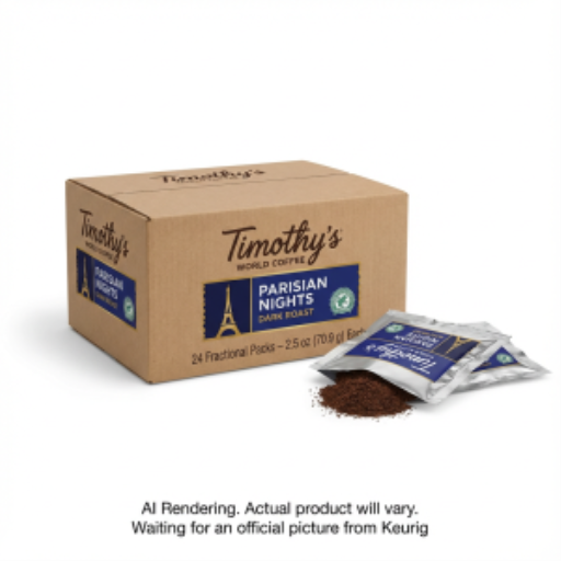 Timothy's Parisian Nights RFA Ground Coffee 2.5oz