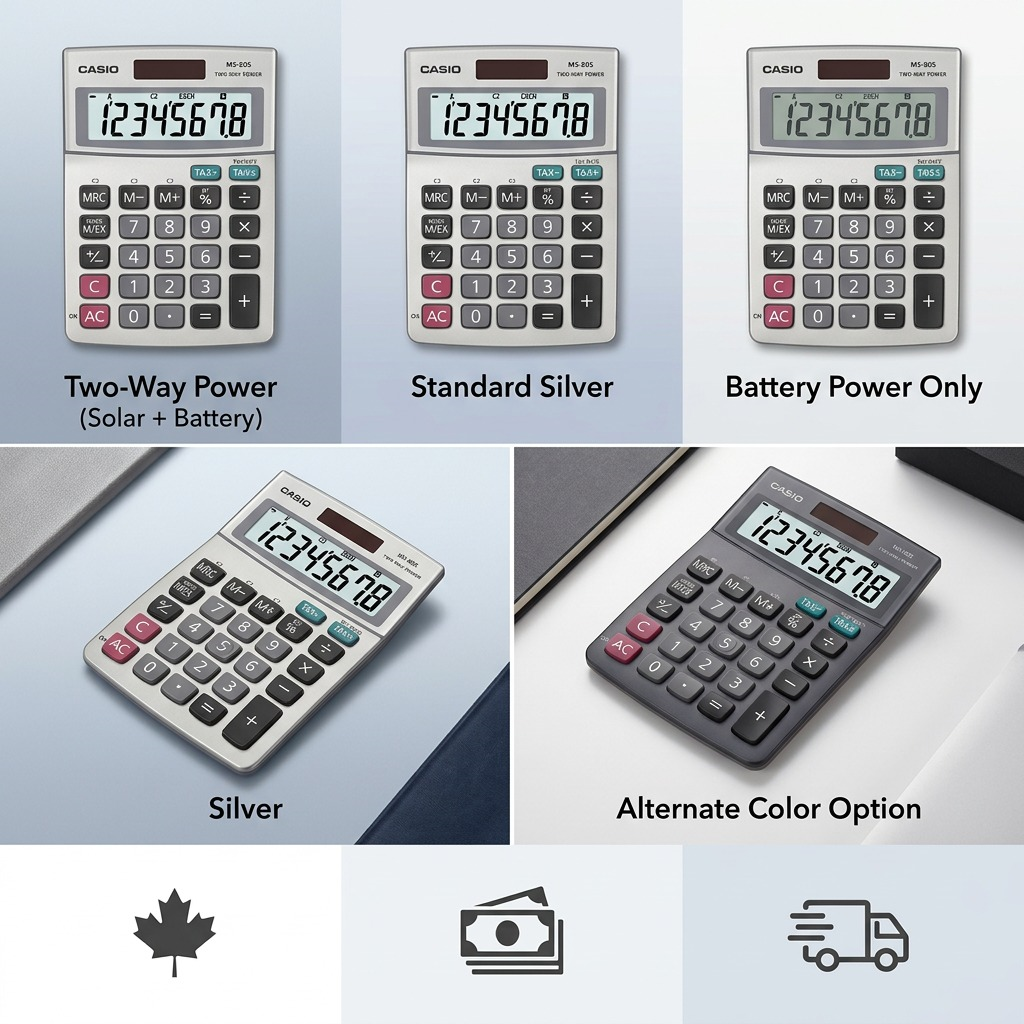 Casio MS-80S 8-Digit Desktop Calculator