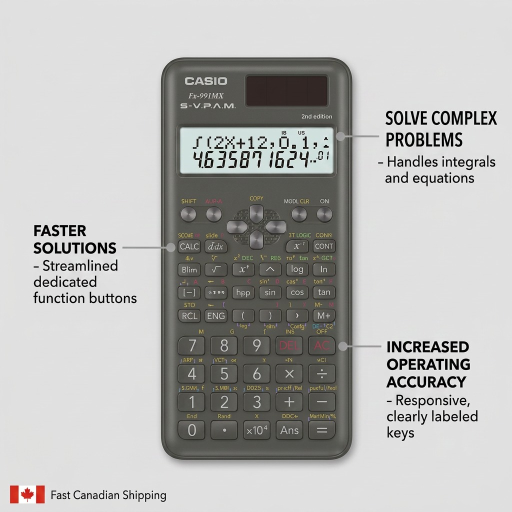 Casio FX-991MS Plus 2 Advanced Scientific Calculator