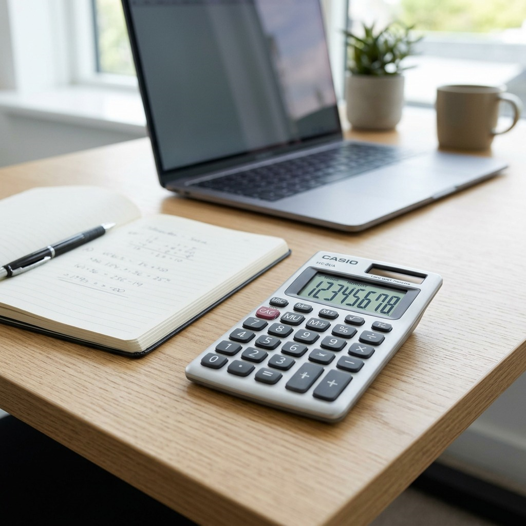 Casio HS-8VA 8-Digit Compact Calculator