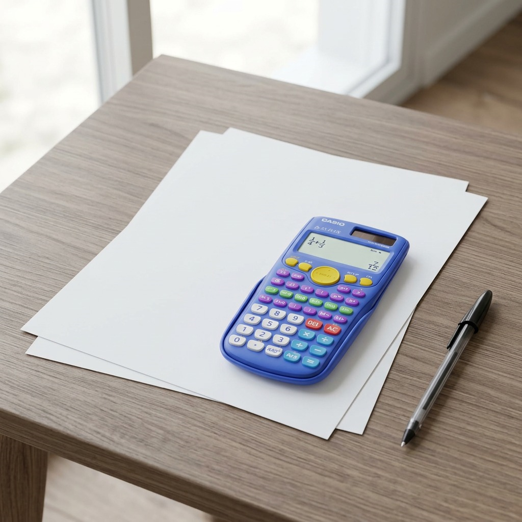 Casio FX-55 Plus Fraction & Scientific Calculator