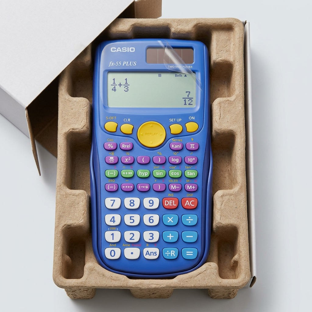 Casio FX-55 Plus Fraction & Scientific Calculator