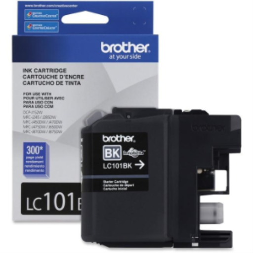Brother LC101BKS Innobella  Black Ink Cartridge, Standard Yield