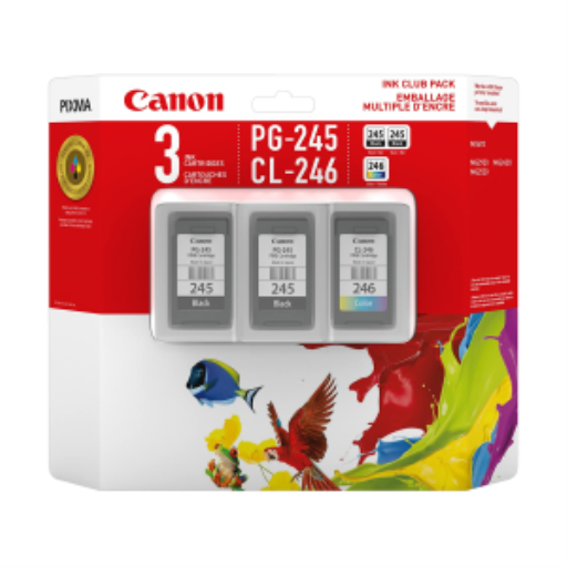 Pack Club d'encre PG-245 Twin/CL-246