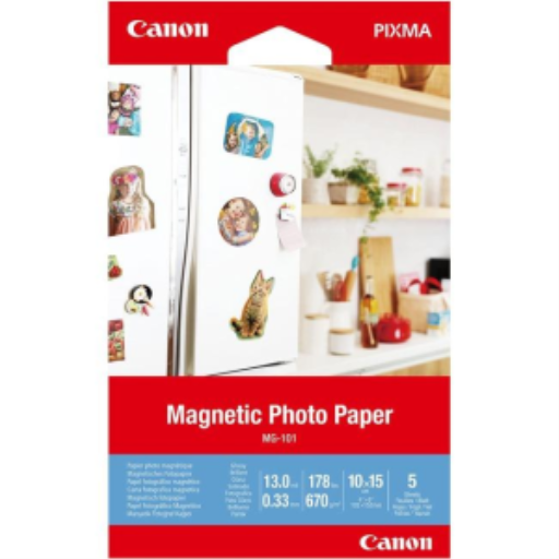 Canon MG101 Pack de 5 photos magnétiques 4x6