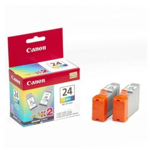Pack double d'encres couleur BCI-24