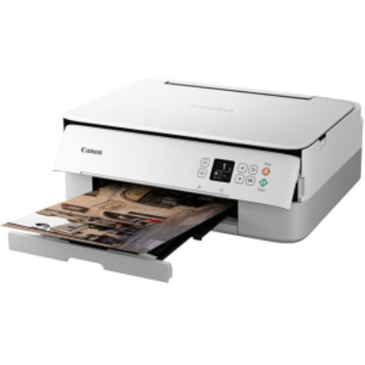 Canon PIXMA TS5320a Imprimante jet d'encre tout-en-un sans fil blanche
