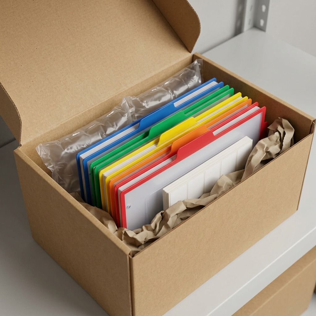 Avery Print or Write Big Tab UltraLast Dividers, 5 Tab Multi-Colour, 1 Set