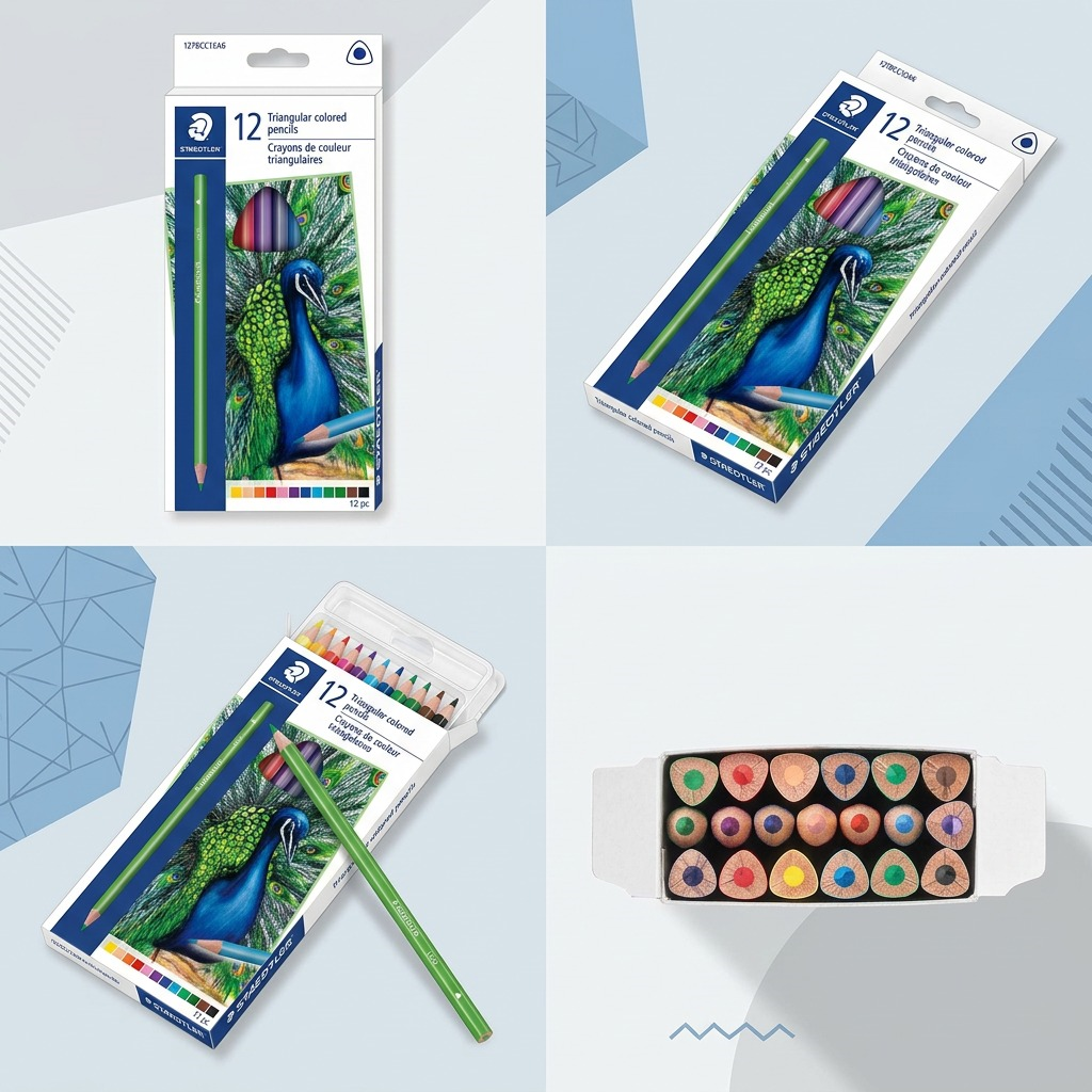 Staedtler Coloured Pencil 3mm Triangular