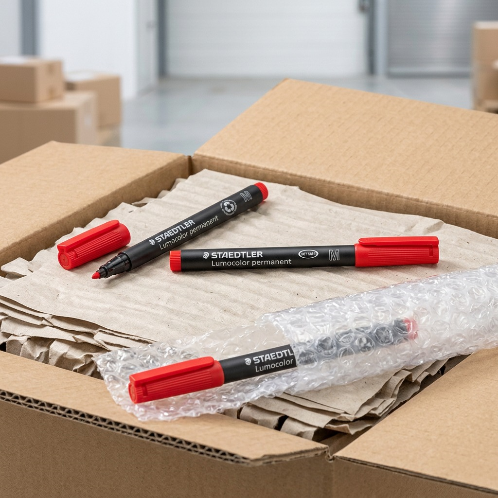Staedtler Marker Lumocolor Medium Permanent Red