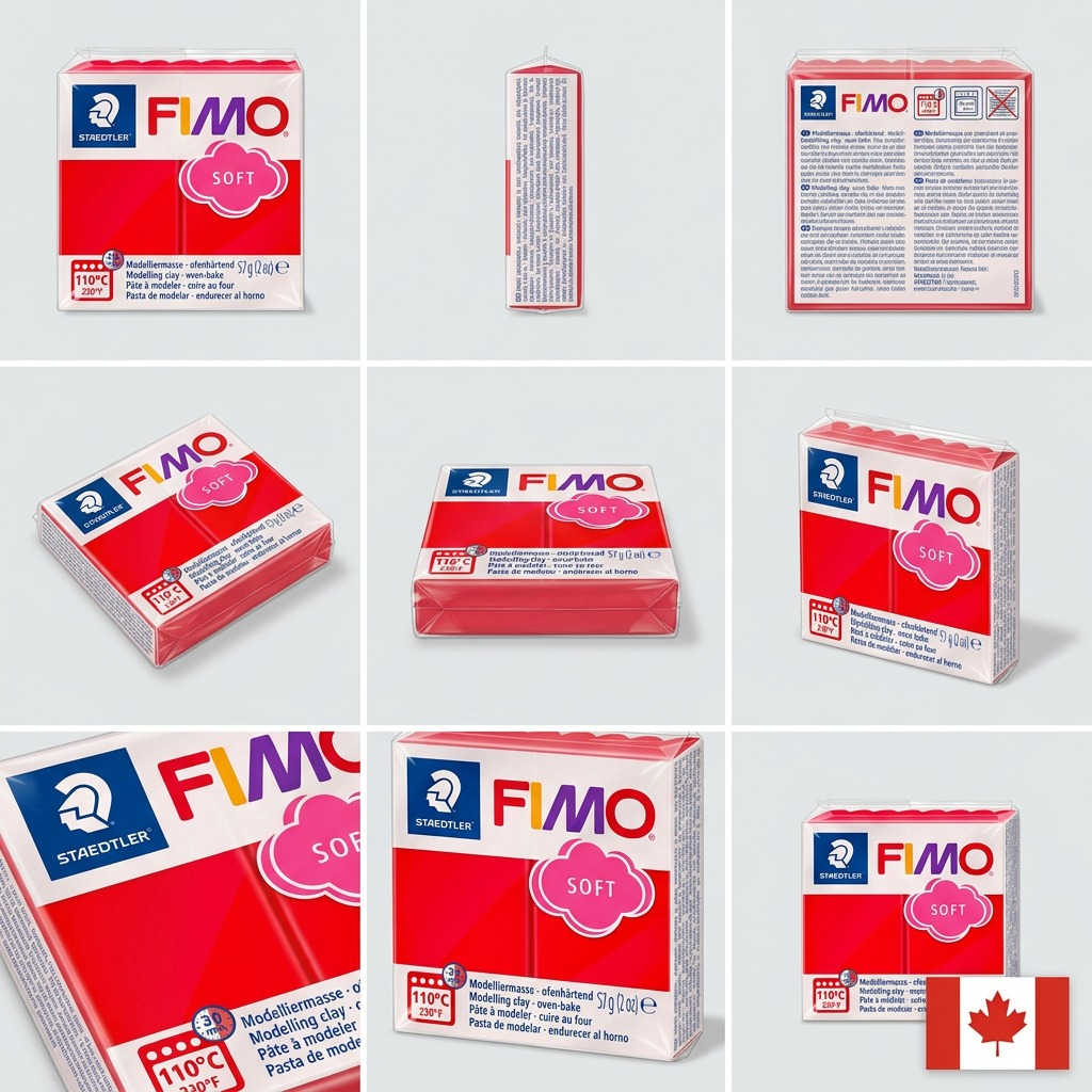 Staedtler Modelling Clay Fimo Soft Indian Red 57g (2 oz)