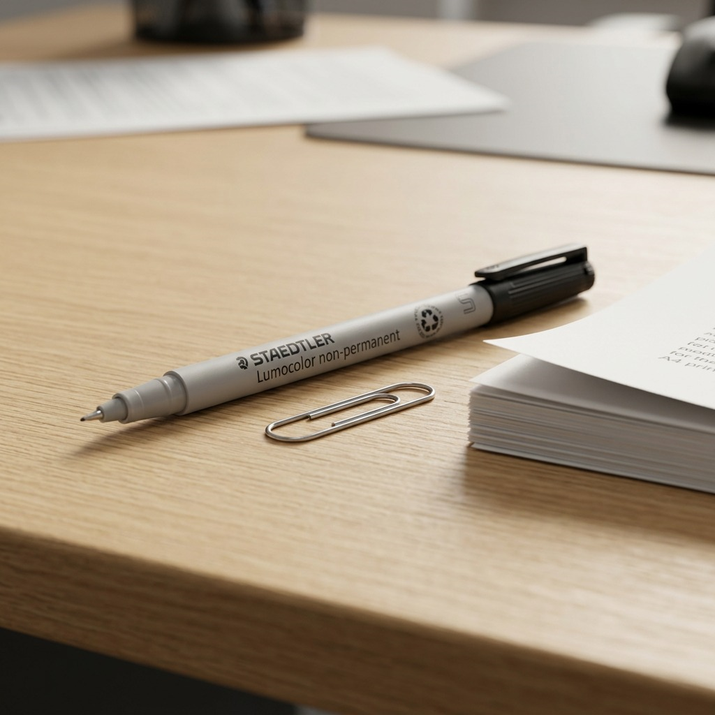 Staedtler Marker Lumocolor Superfine Water-Based Black