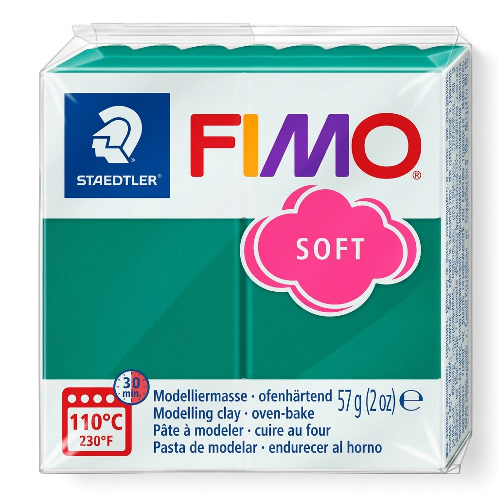 Staedtler Modelling Clay Fimo Soft Emerald 57g (2 oz)