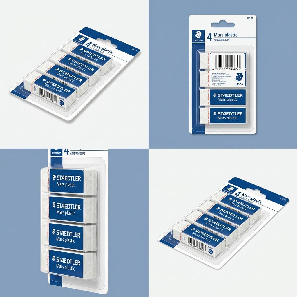 Staedtler Eraser Mars Plastic Black