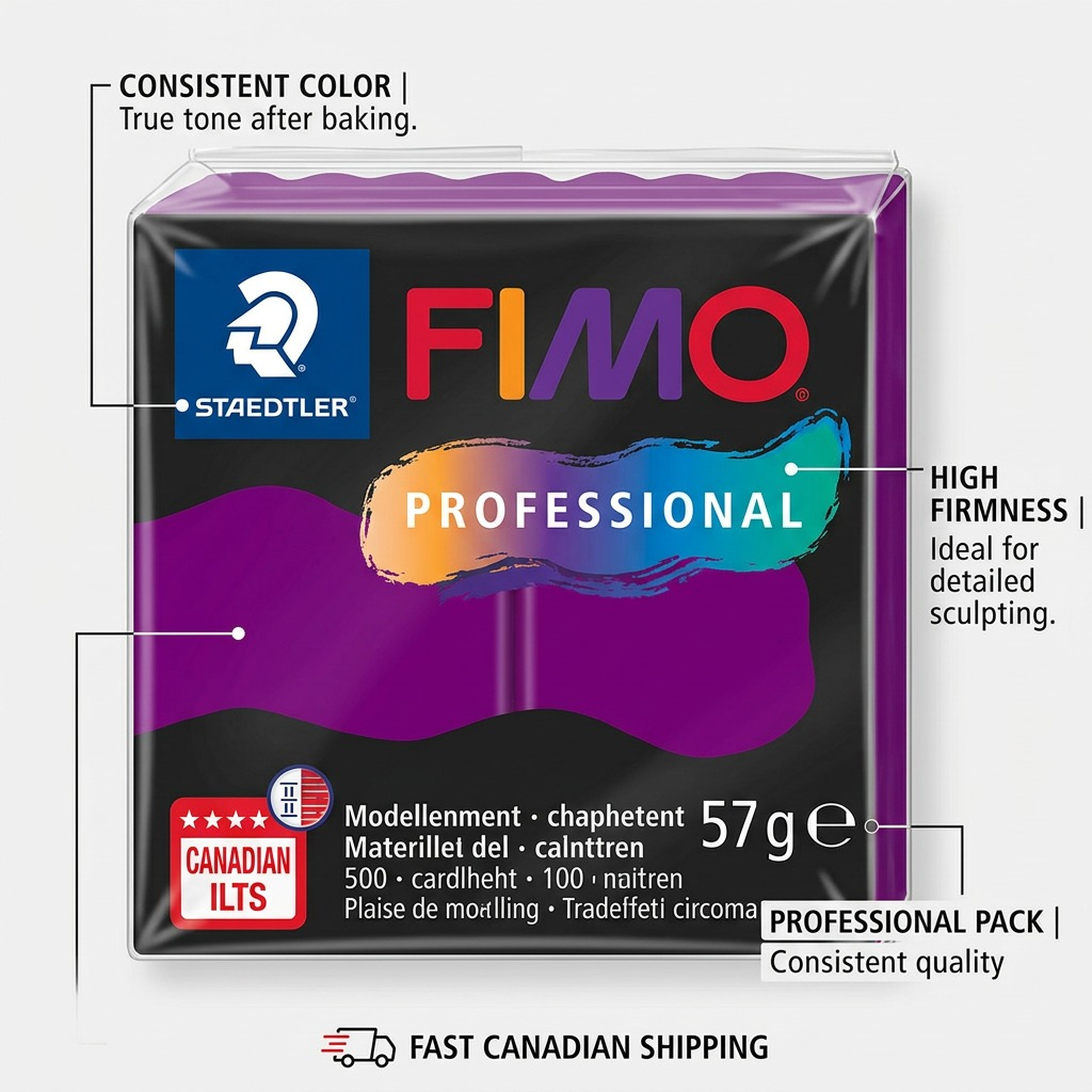Staedtler Modelling Clay Fimo Professional Violet 57g (2 oz)
