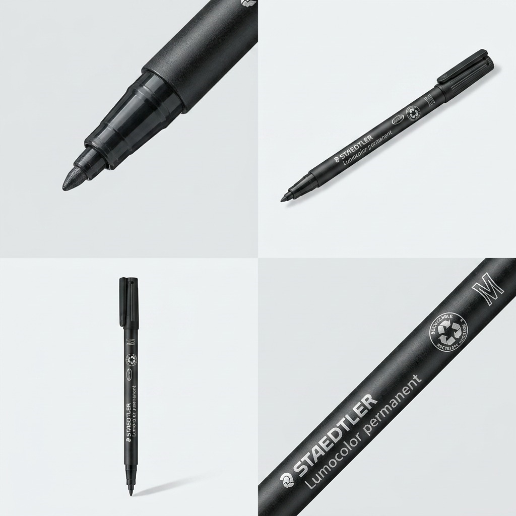 Staedtler Marker Lumocolor ED Permanent Black