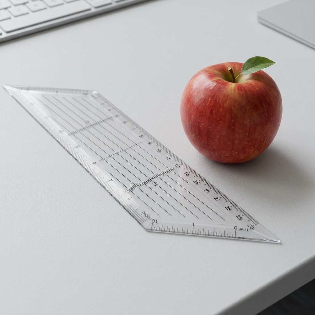 Staedtler Set Square Clr. Acryl 10-inch 45/90 Hp