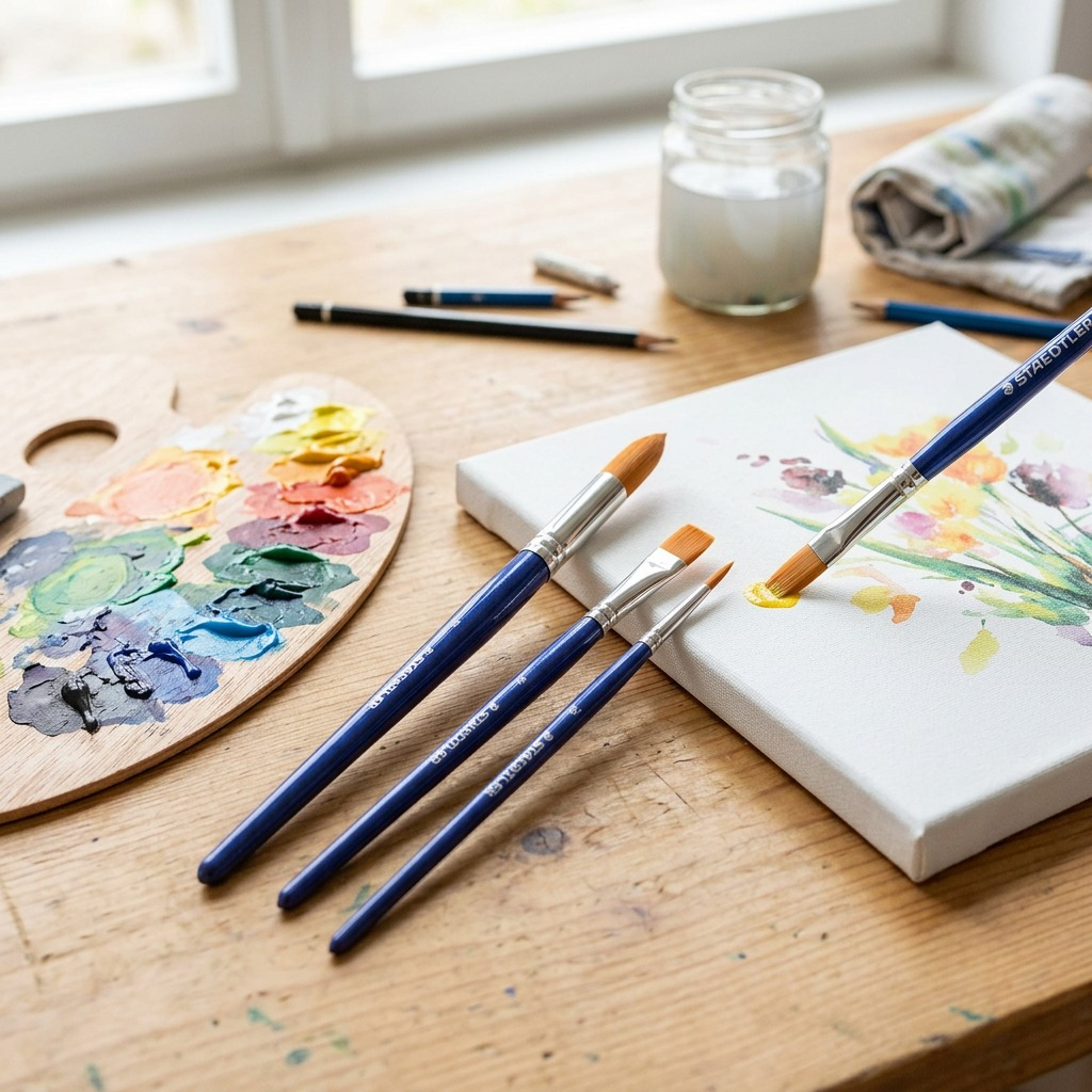 Staedtler Brushes Synt Set OF 3x