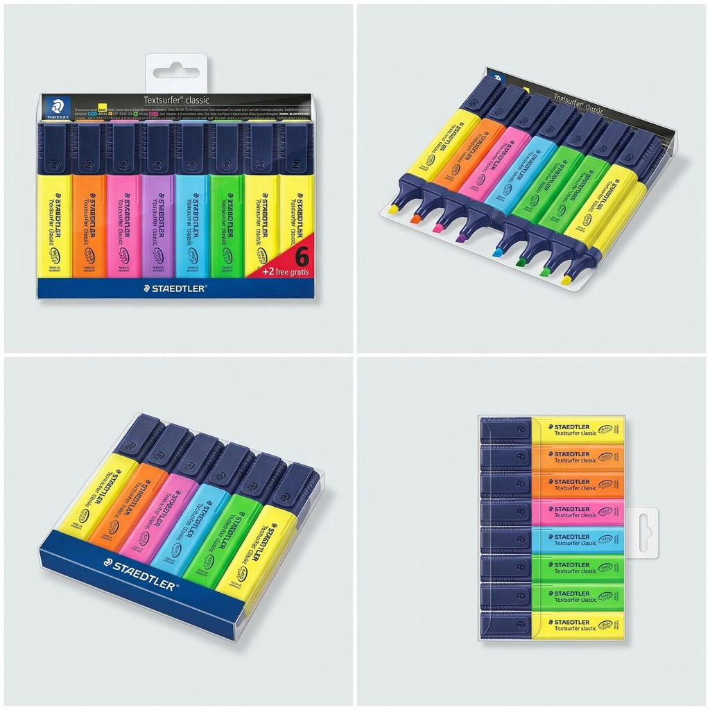 Staedtler Highlighter Textsurfer Promo 6+2