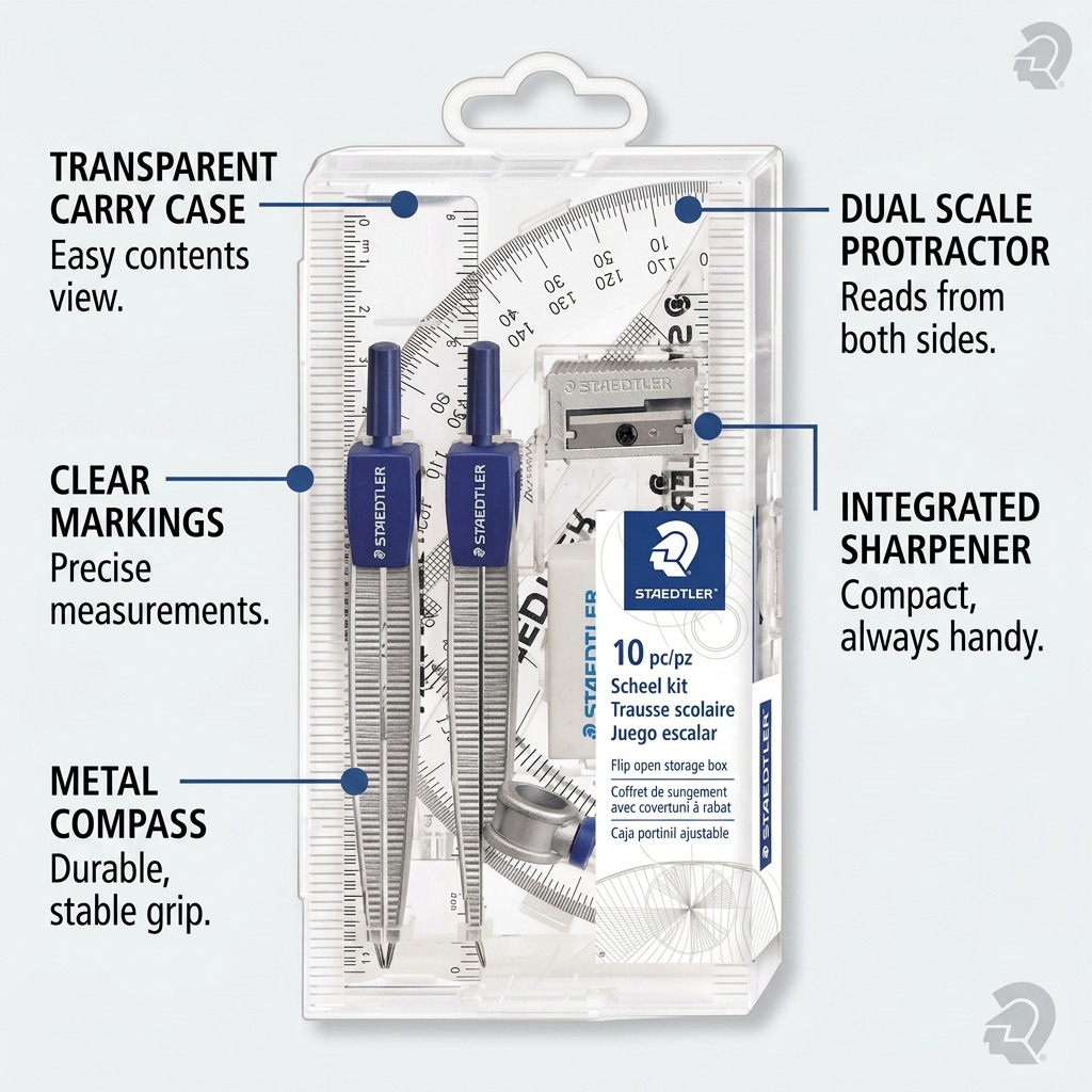 Staedtler 60S3A602 Geometry 10-Pack&