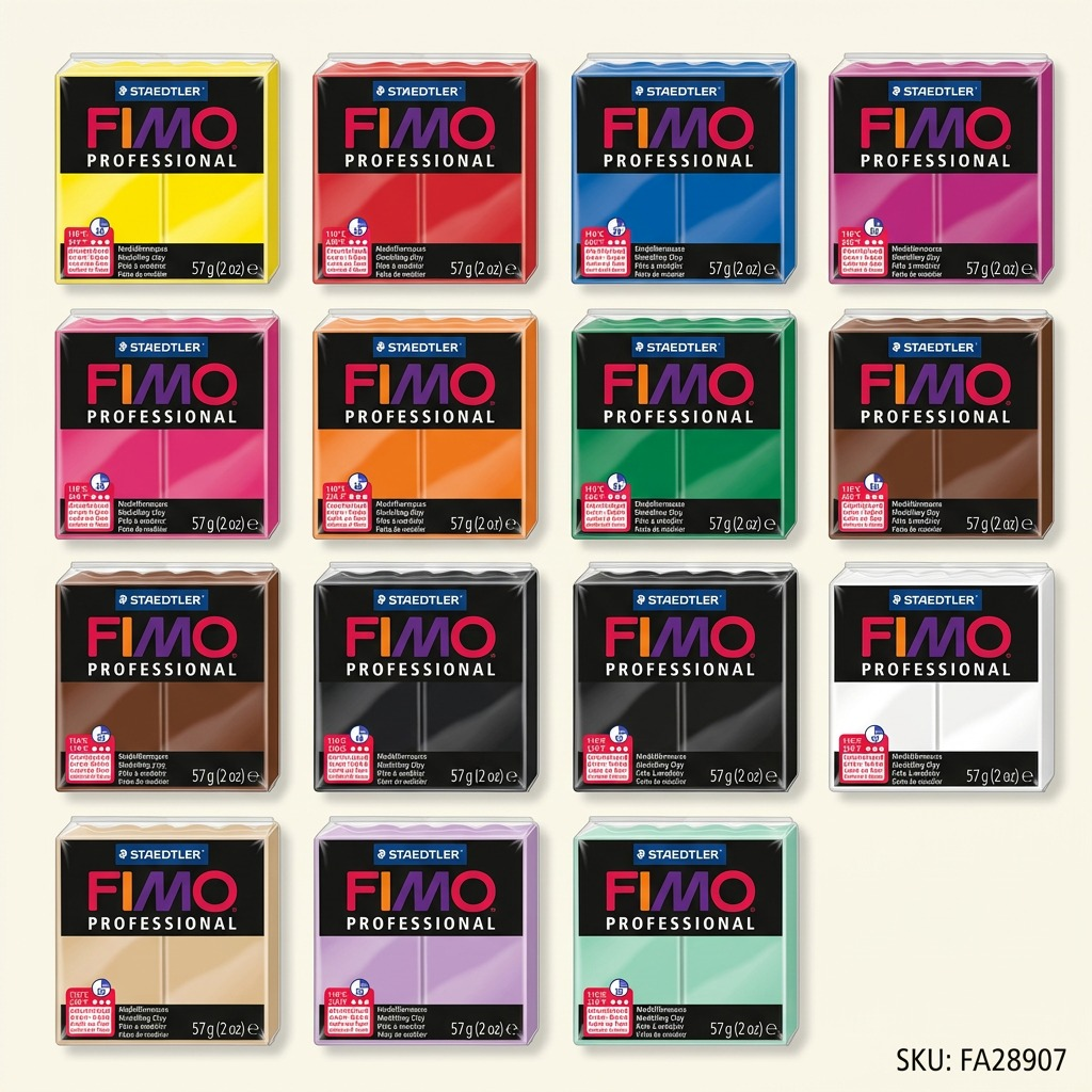 Staedtler Modelling Clay Fimo Professional True Yellow 57g (2 oz)