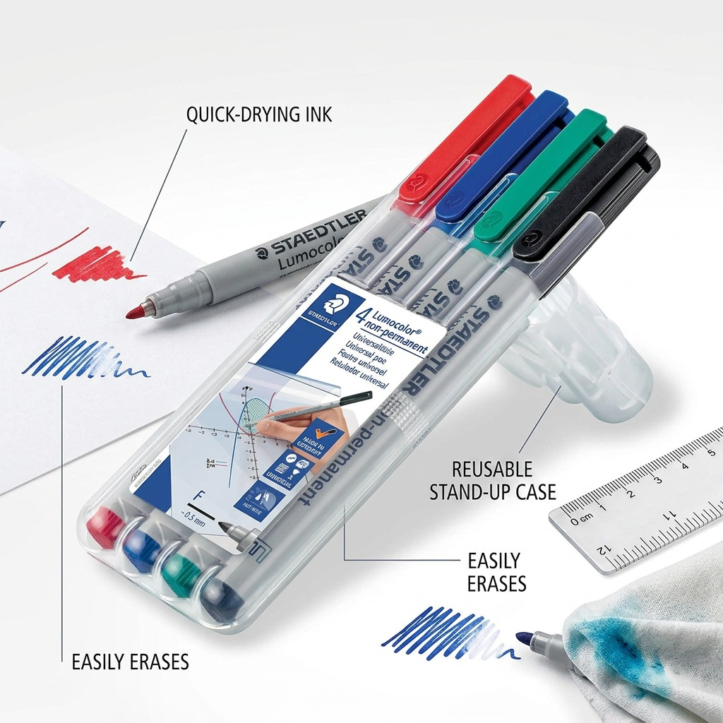 Staedtler Marker Lumocolor Fine Washable