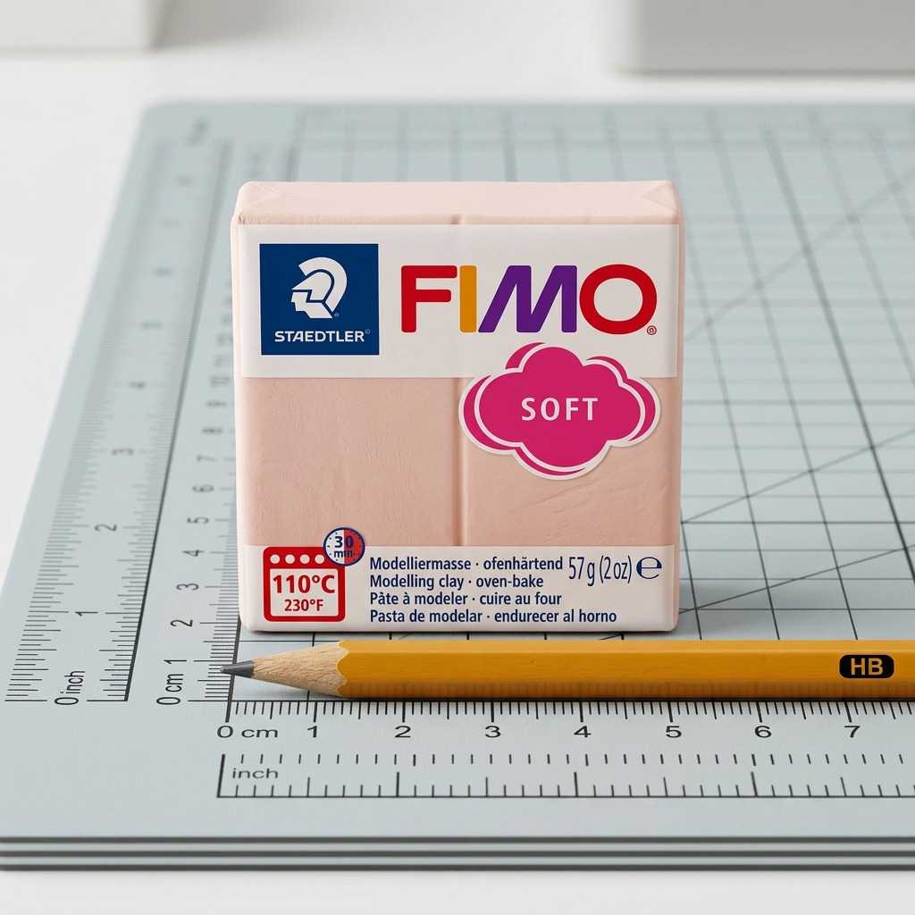 Staedtler Modelling Clay Fimo Soft Pale Pink 57g (2 oz)