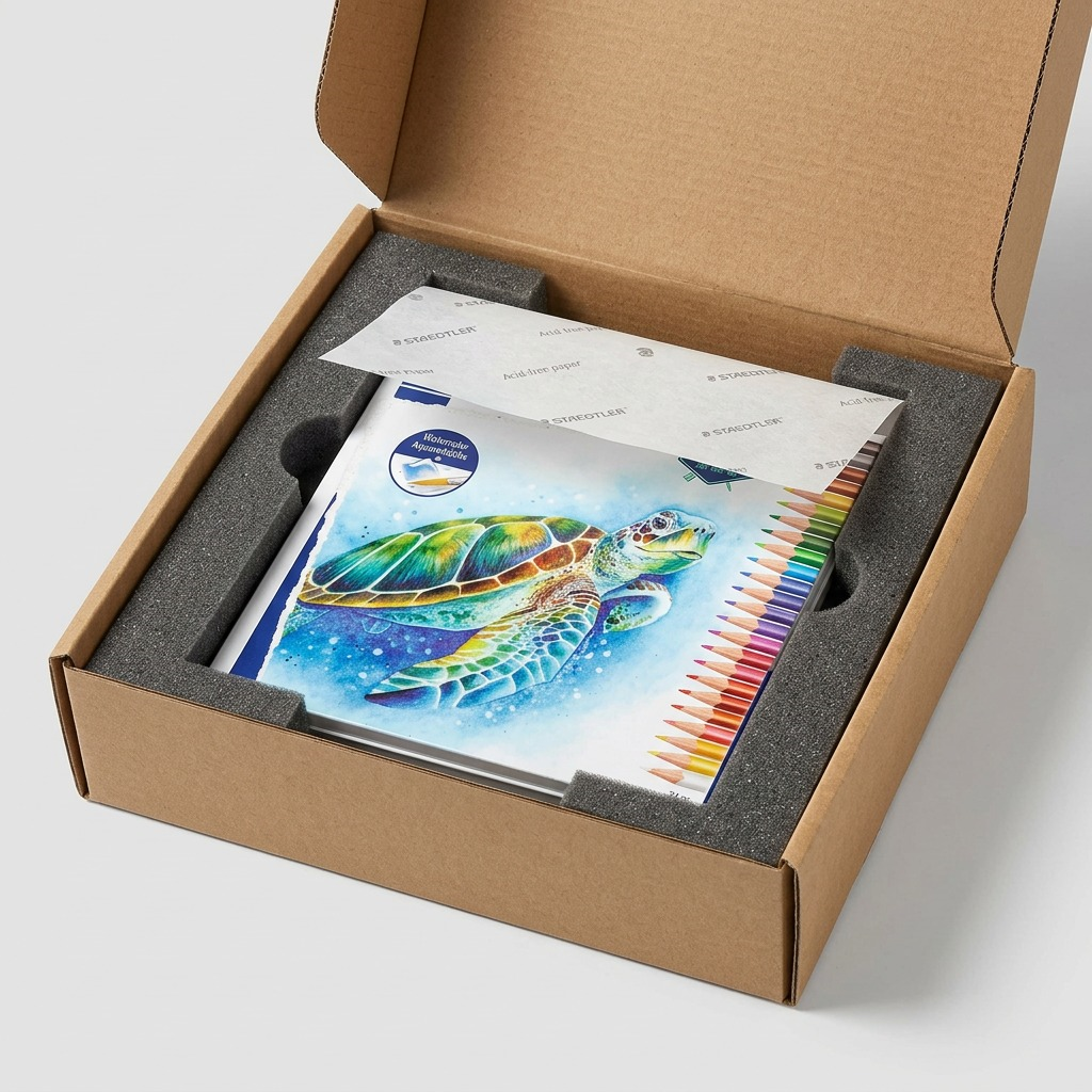 Staedtler Triangular Watercolour Pencils 3mm, 48-Pack FSC 100%