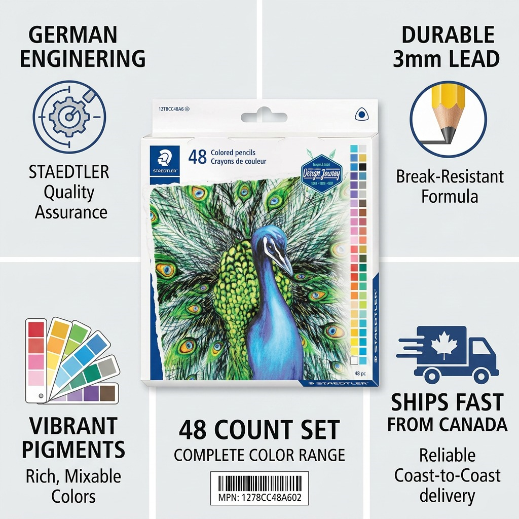Staedtler Permanent Color Pencil, 3mm Lead