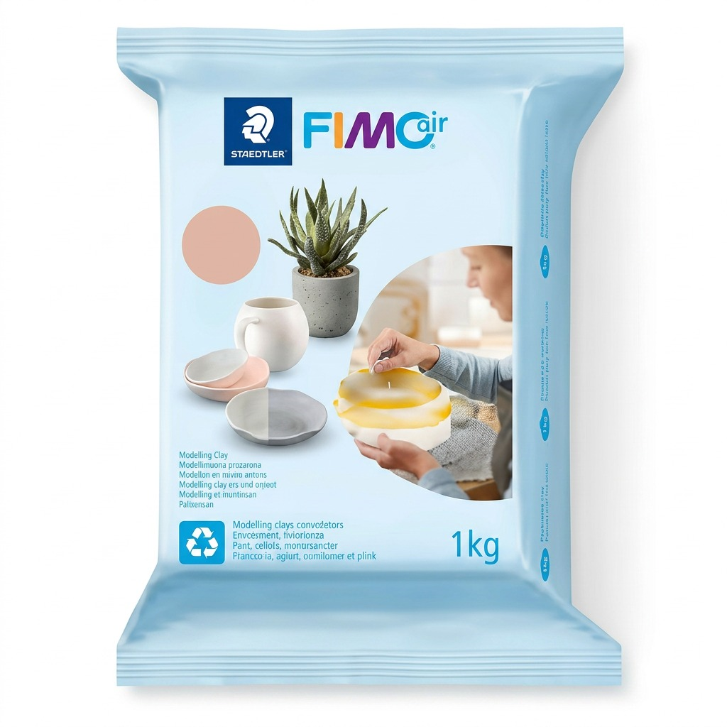 Staedtler Modelling Clay Fimoair 1kg Pale Pink