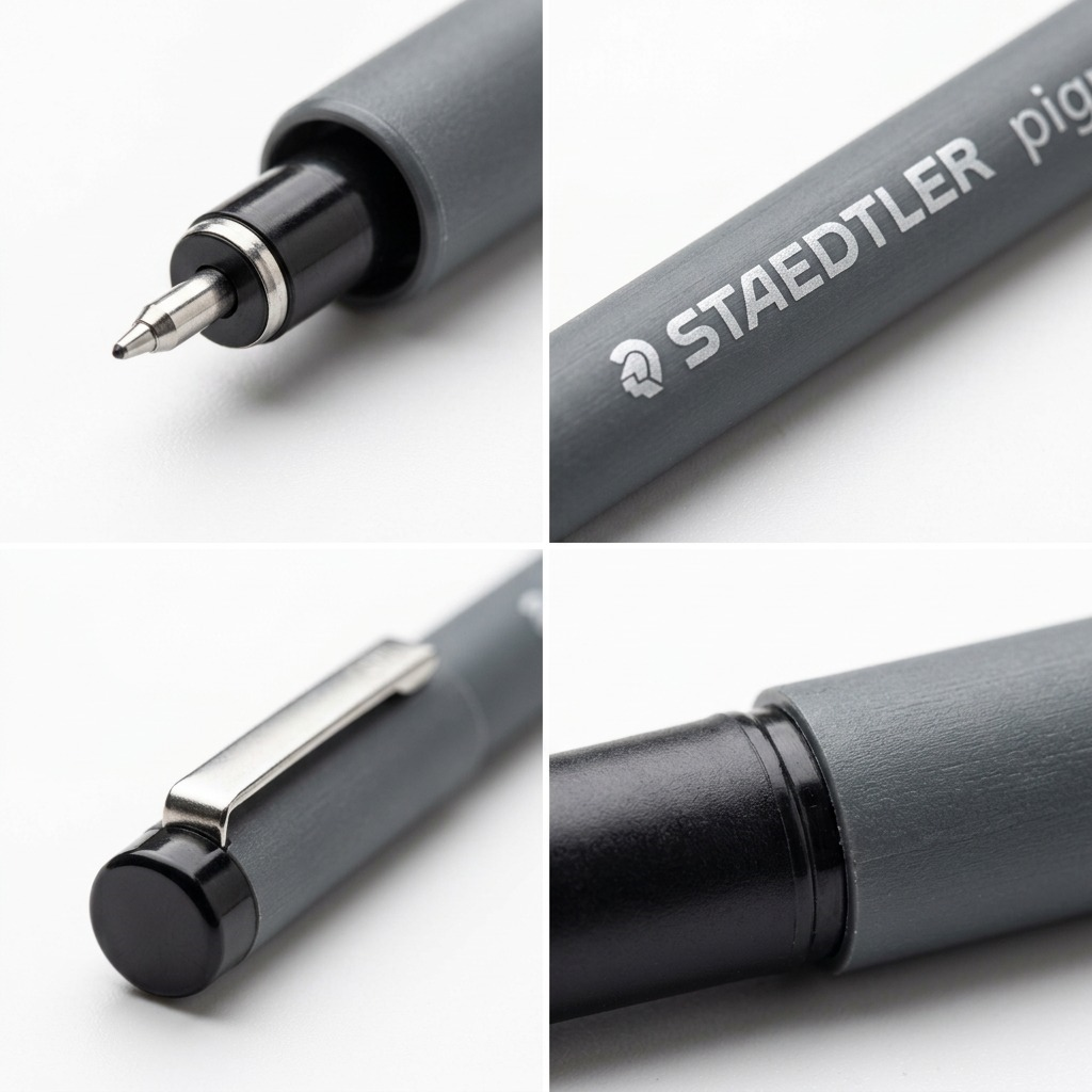 Staedtler Fineliner Pigment Liner 0.2mm Black