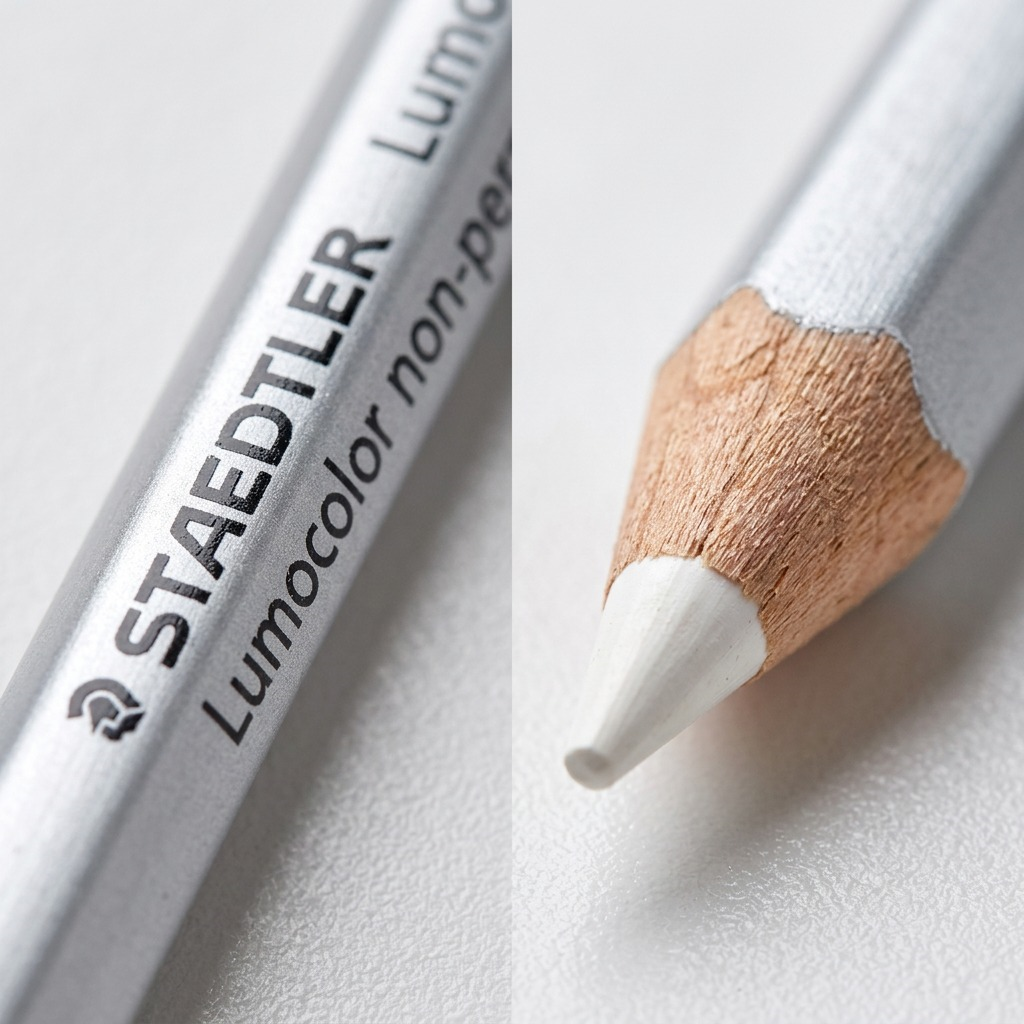 Staedtler Pencil Coloured Omnichrom White