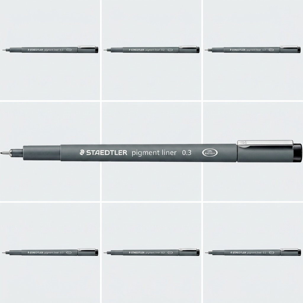 Staedtler Fineliner Pigment Liner 0.3mm Black
