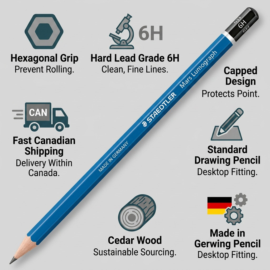 Staedtler Pencil Lumograph 6H