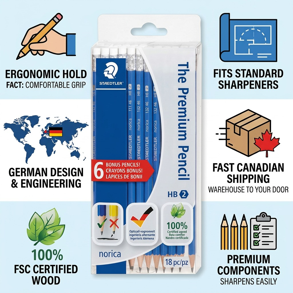 Staedtler Pencil Norica 18-Pack FSC 100%