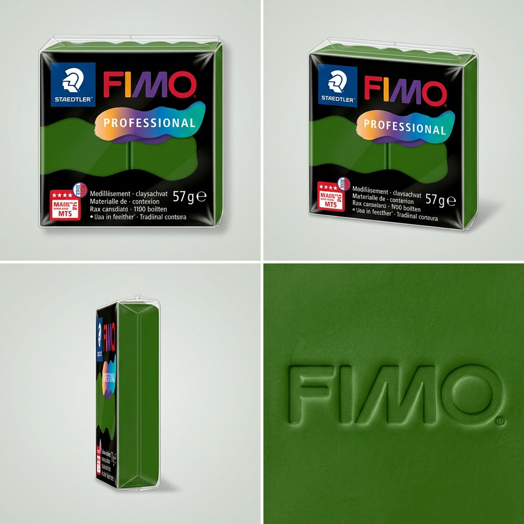 Staedtler Modelling Clay Fimo Professional Leaf Green 57g (2 oz)