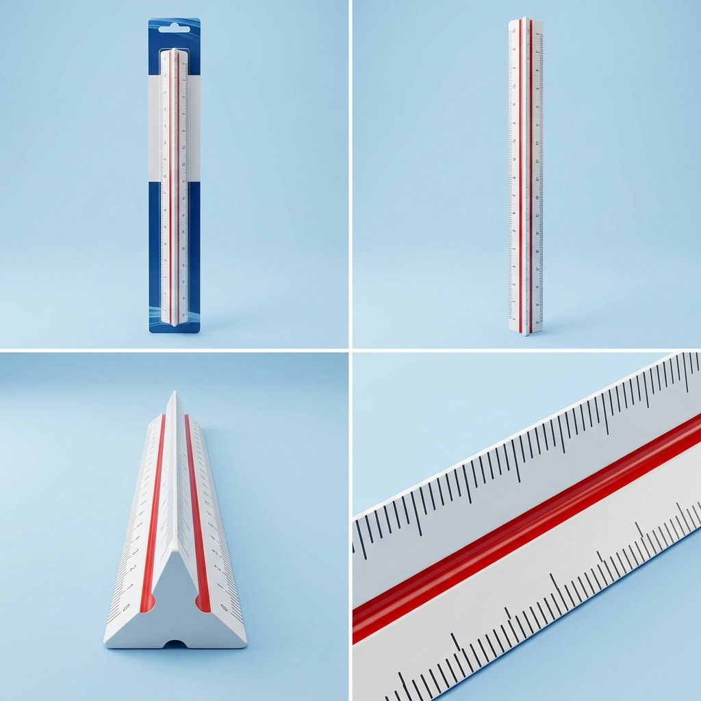 Staedtler Triangular Ruler Metric 30cm