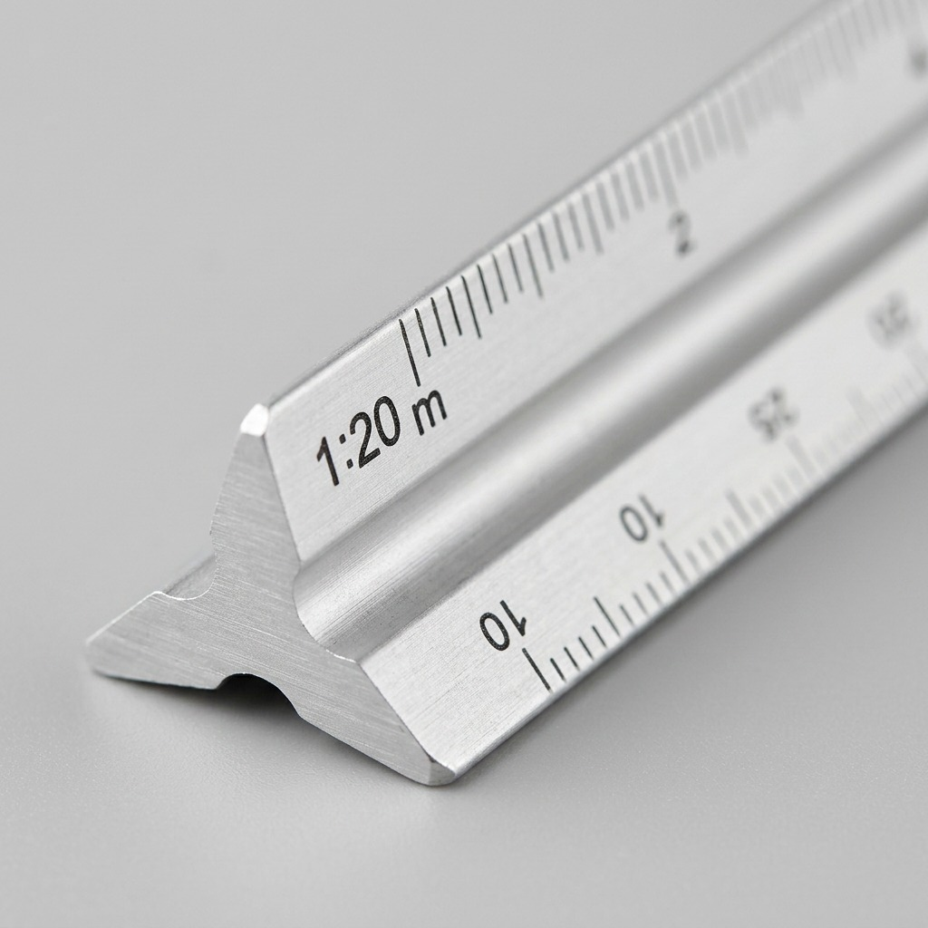 Staedtler Triangular Ruler Architec 30cm