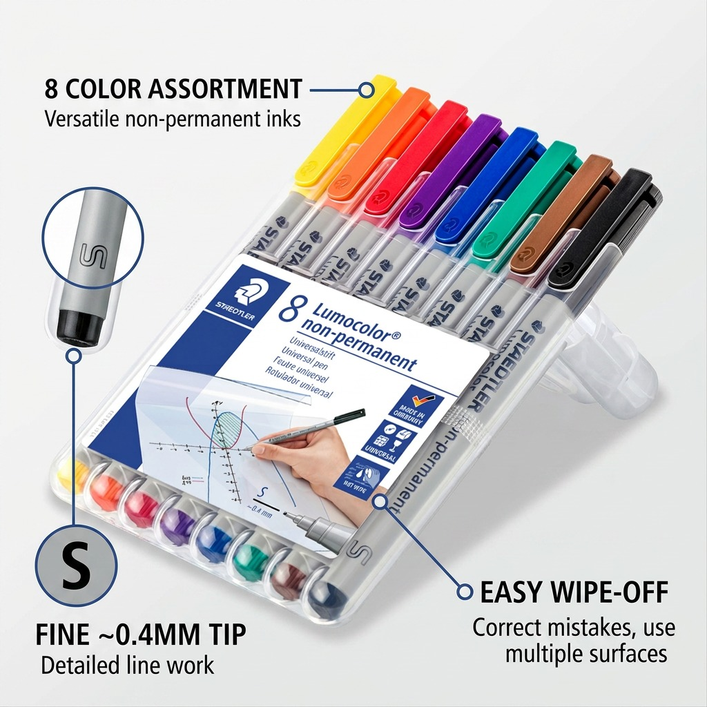 Staedtler Marker Lumocolor Xfine Washable