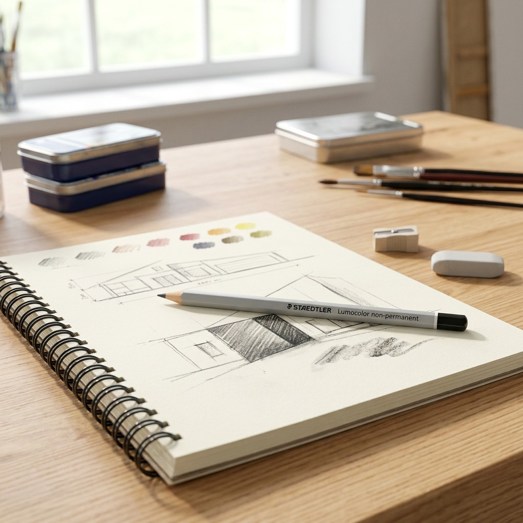 Staedtler Pencil Coloured Omnichrom Black